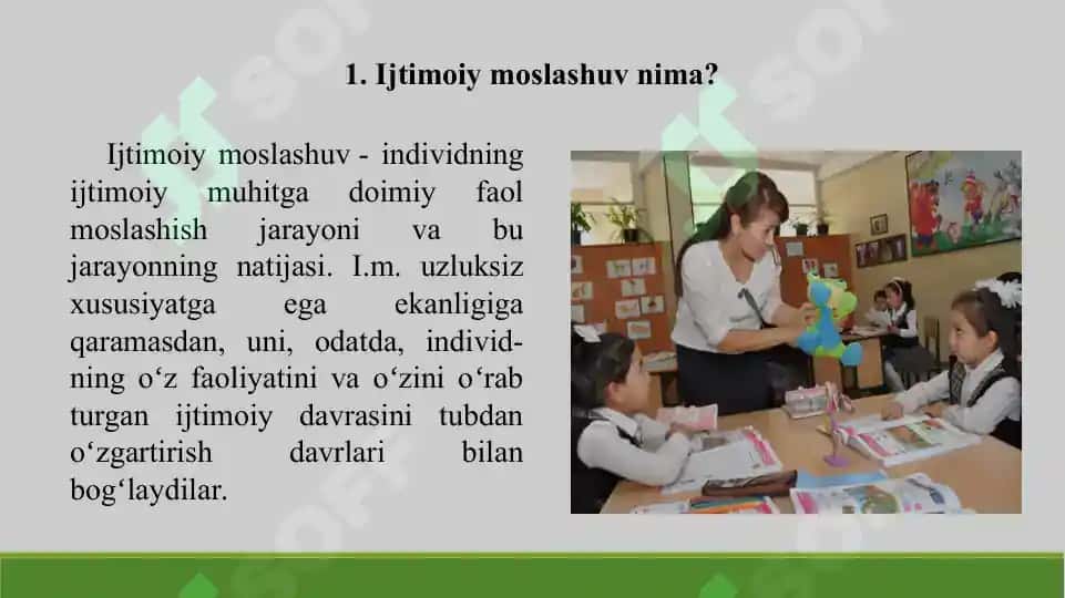 21. Ijtimoiy moslashuv stress muammolari 2. Taqdimot 11 bet. 3