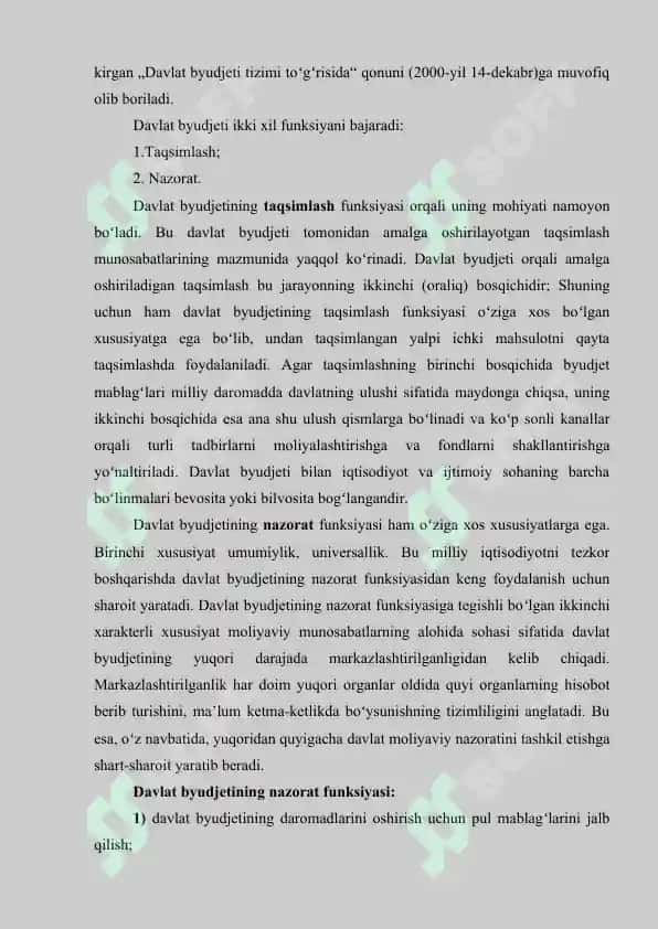 Davlat moliyasi va uning ahmiyati 4