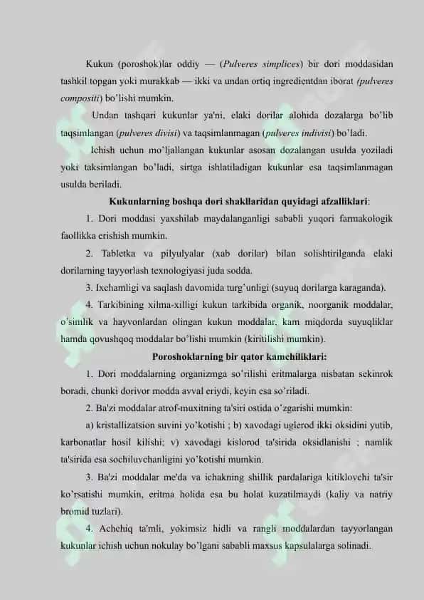 2. Kukunlar nomenklaturasi va tarkiblari. Referat 7 bet. 2