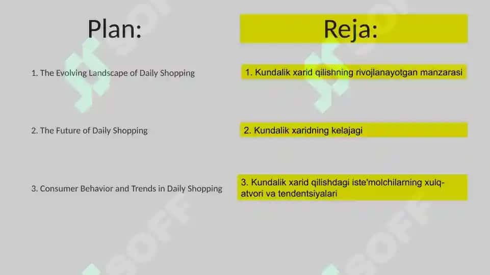 Daily Shopping 3