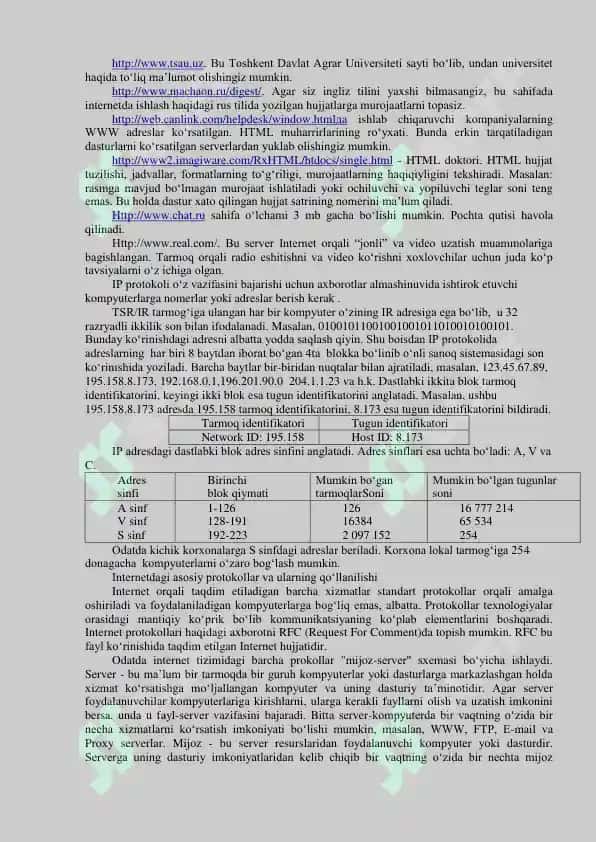 Kompyuter tarmoqlari va ularning turlari 4
