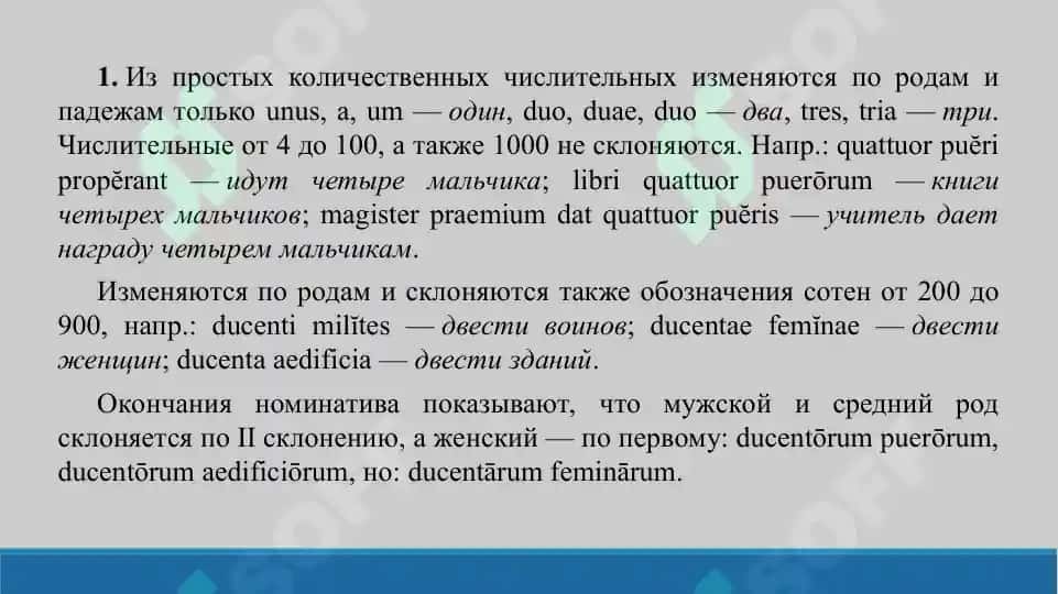 4. Числительные. Презентация. 18 лист. 8