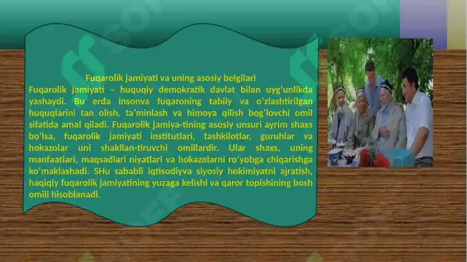 Fuqorolik jamiyatining ijtimoiy tuzilmasi 3