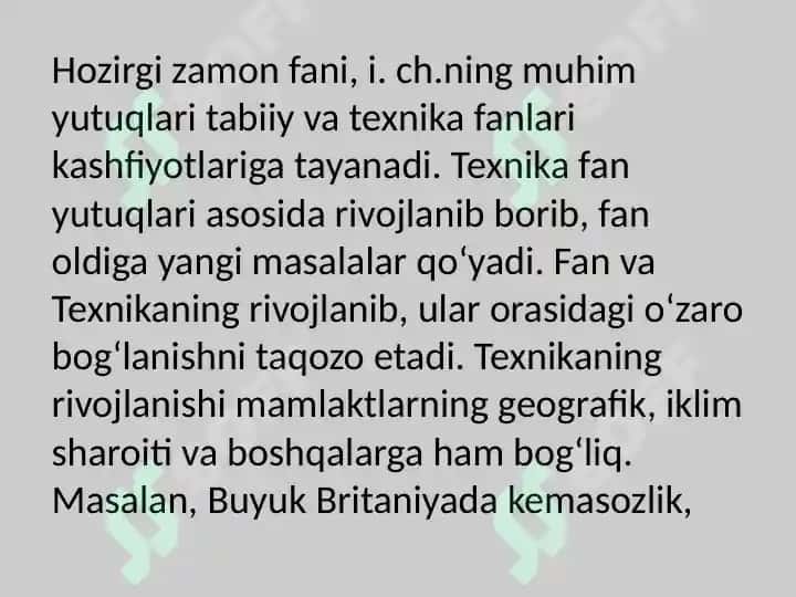 Texnikani insoniylashtirish tushunchasi 3