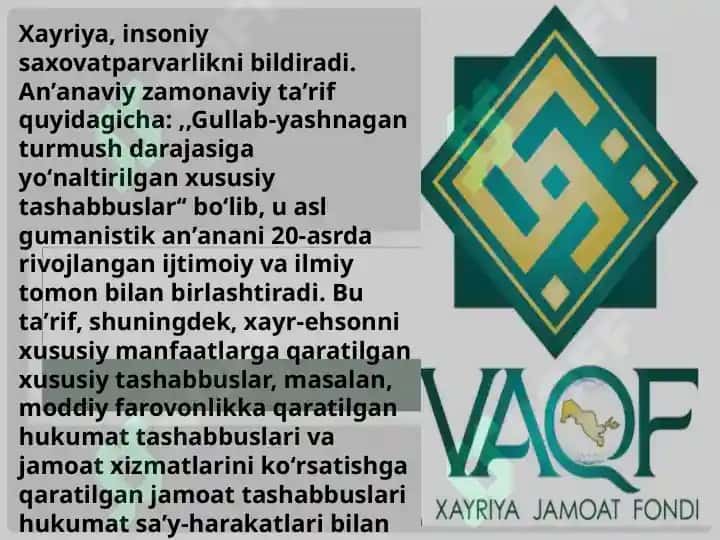 O'rta asrlarda jamoaviy xayriya 4