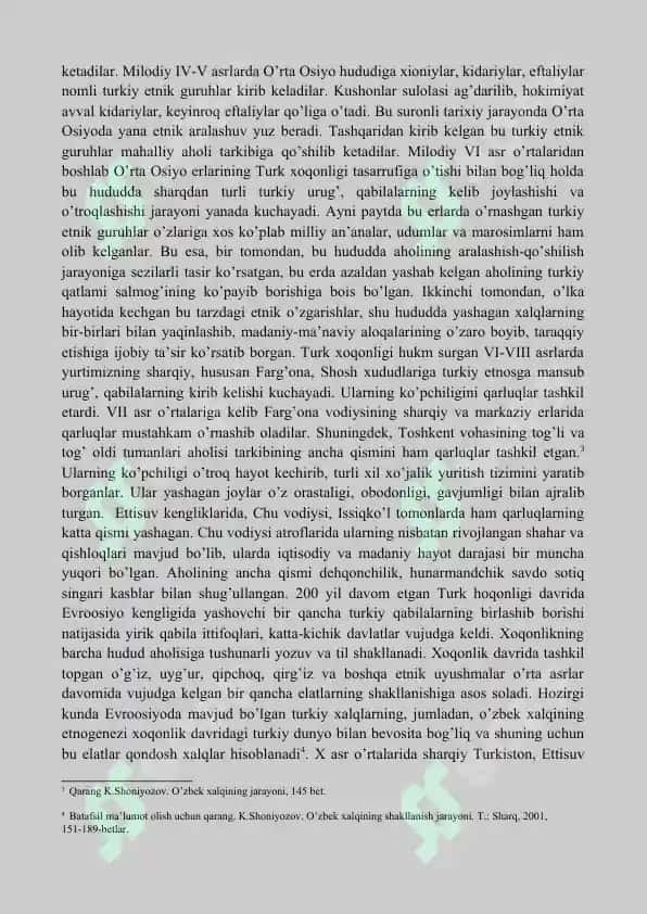Turkiy xalqlarning kelib chiqishi, tarqalishi va hozirgi zamon 4