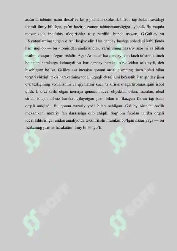 7. Tabiatshunoslikning falsafiy konsepsiyalari. Referat 7 bet. 3