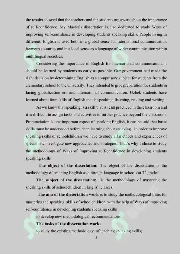 Ways of improving self-confidence in developing students speaking skills 5