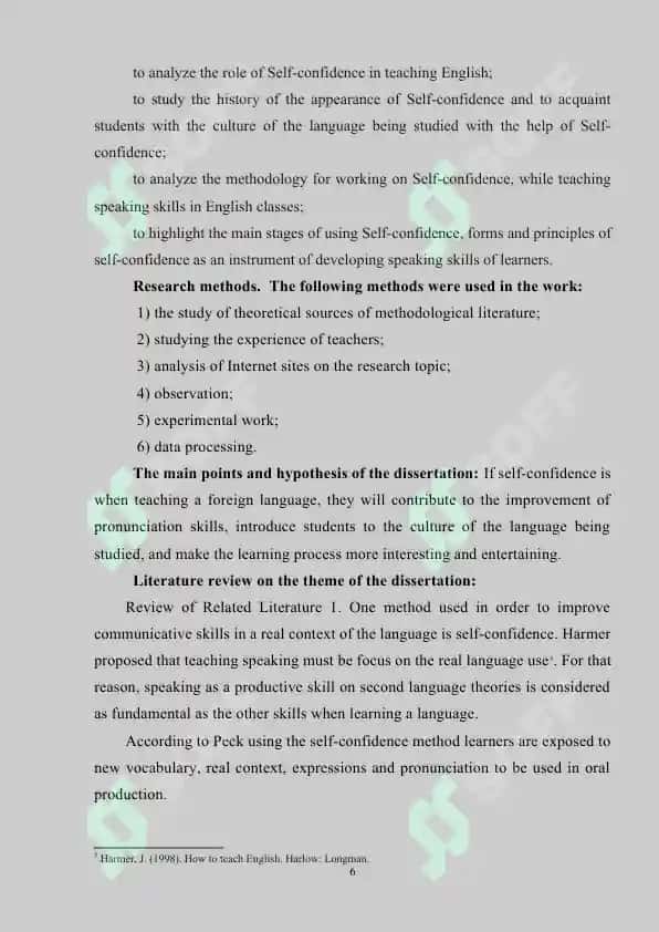 Ways of improving self-confidence in developing students speaking skills 6