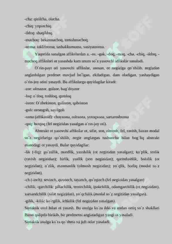 Otlarning yasalishi 3