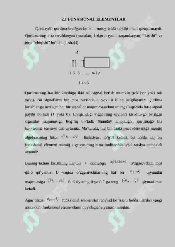TESKARI BOG’LANISHI BO’LMAGAN AVTOMATLAR. MILI VA MUR AVTOMATLARI 5