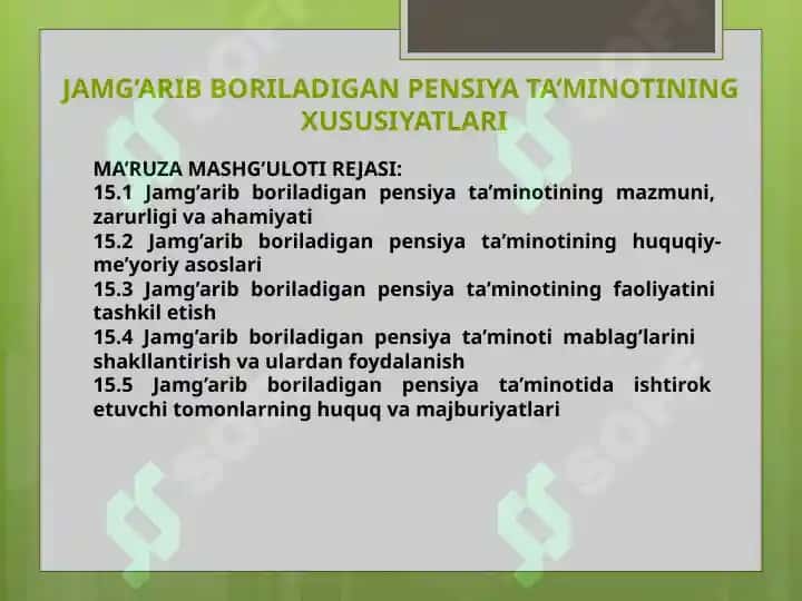 Jamg'arib boriladigan pensiya ta'minoti 2