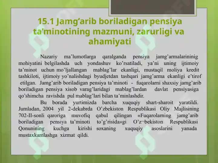 Jamg'arib boriladigan pensiya ta'minoti 3