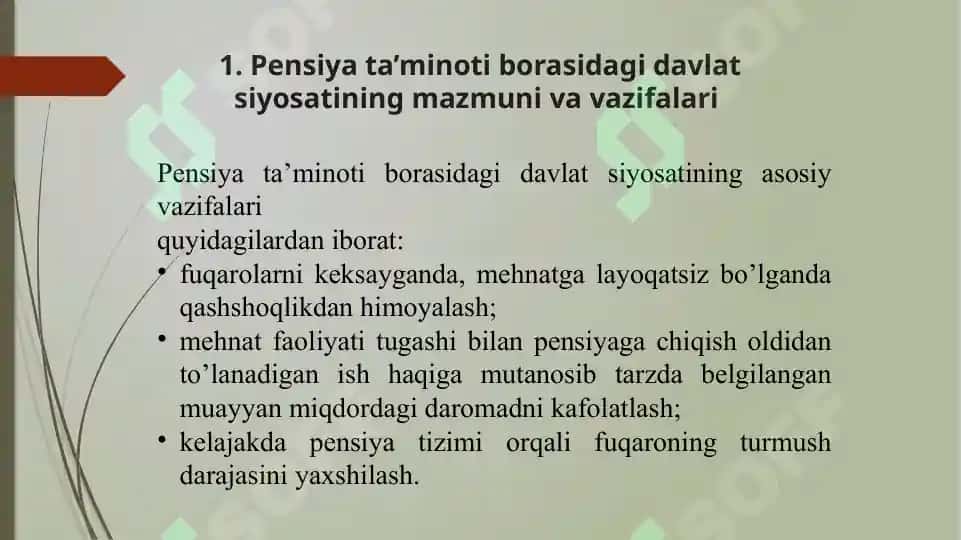 Pensiya ta’minotining moliyalashtirish mexanizmi 3