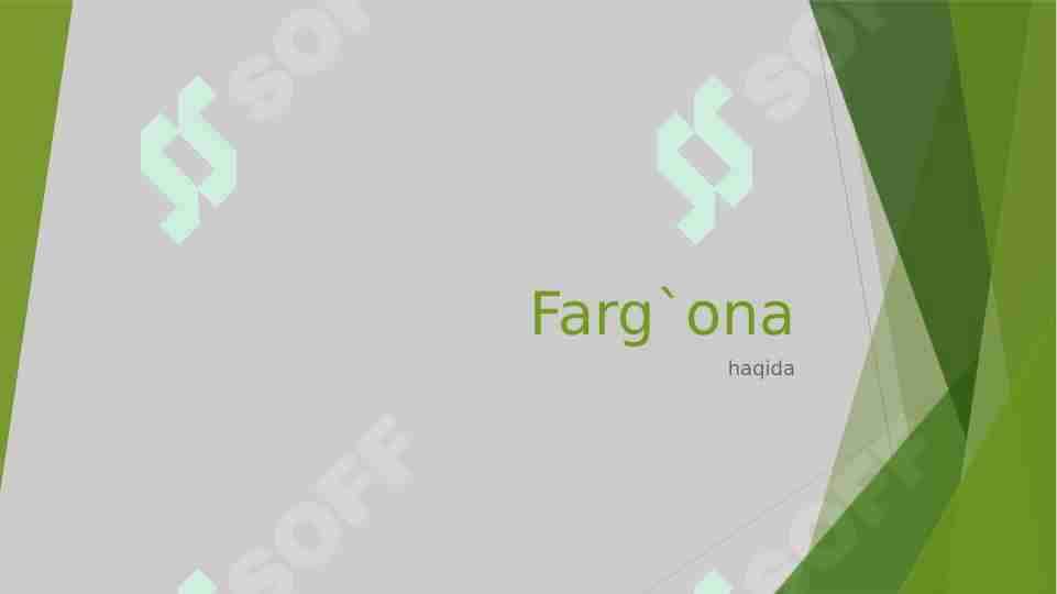 Farg`ona