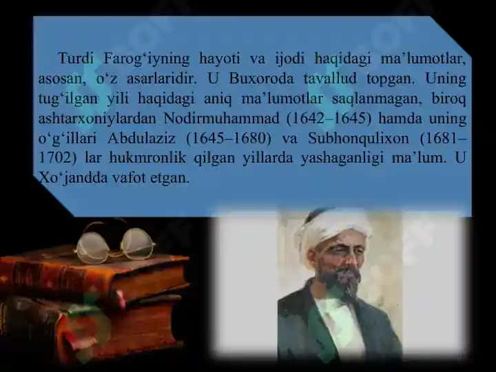 TURDI FAROG’IY 2