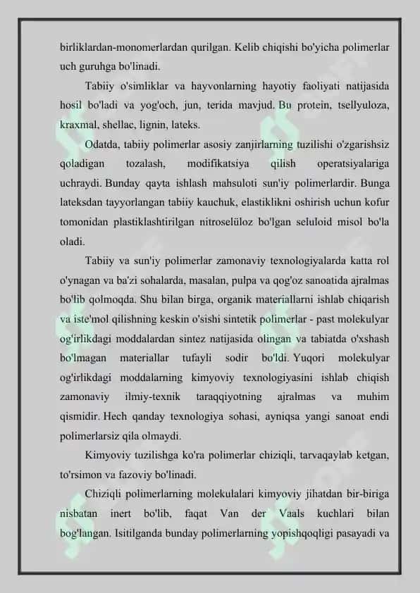 Termoreaktiv va termoplastik materiallar 3