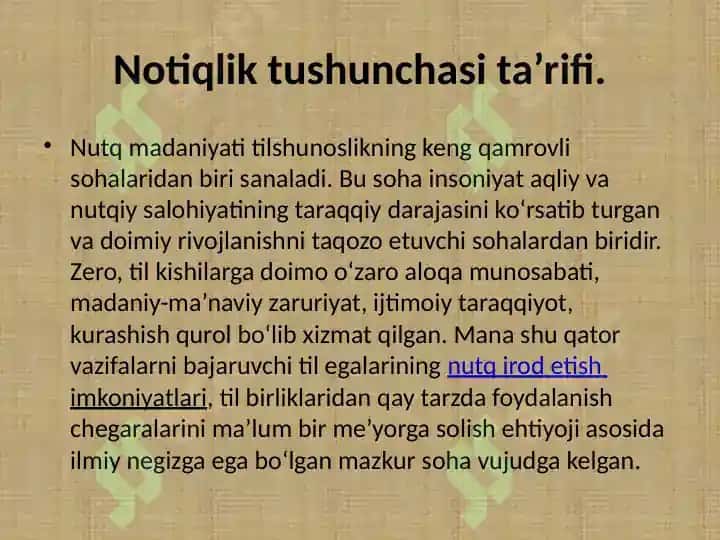 SOHA NOTIQLIGI 2