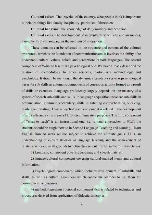 Psychological factors in language learning 8