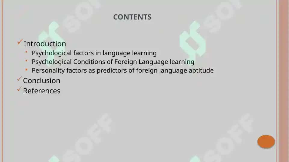 Psychological factors in language learning. 2