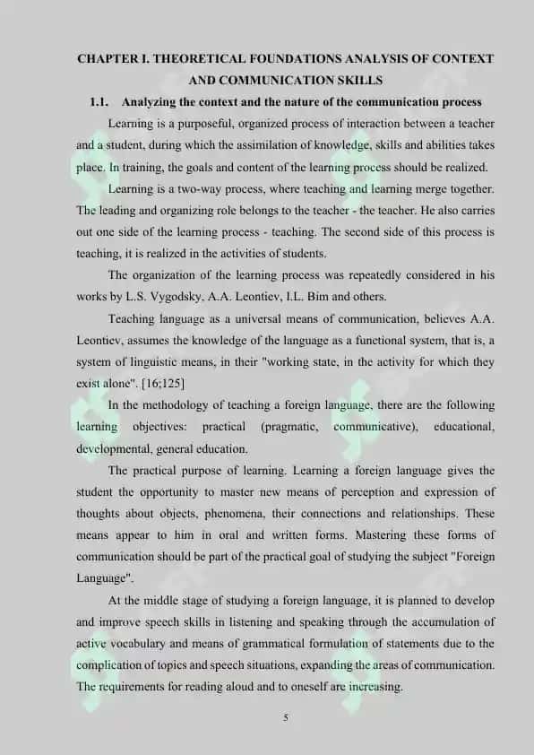 PRAGMATIC ANALYSIS CONTEXT AND COMMUNICATION IN LANGUAGE USE 5