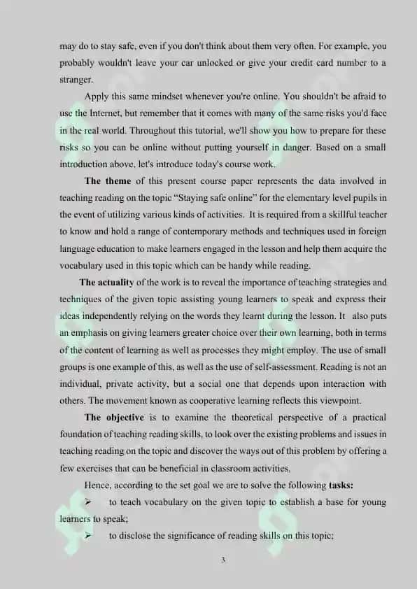 Developing Reading Skills 3