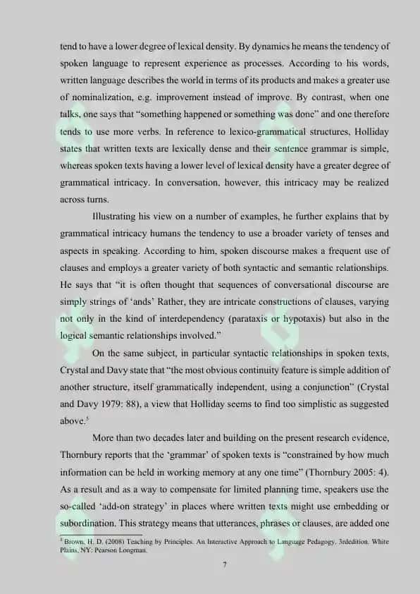 THEORITICAL FOUNDATION OF TEACHING SPEAKING SKILLS 7