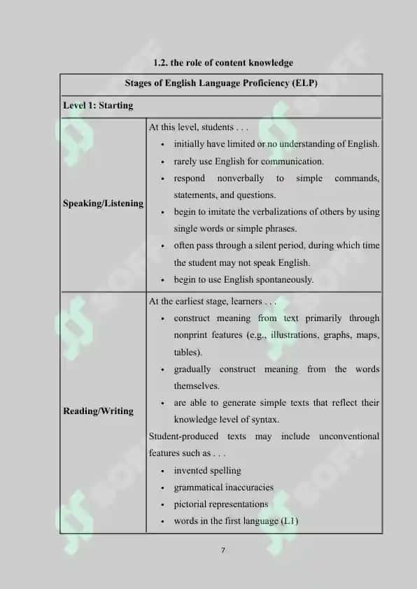 FOREIGN LANGUAGE TEACHERS COMPETENCE 7