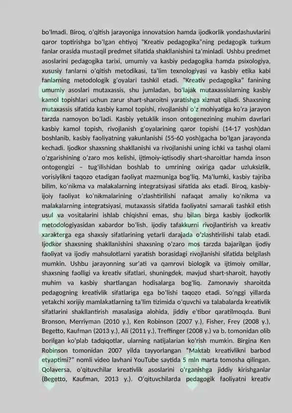 Sport soxasidagi kreativlik (ijodkorlik) 3