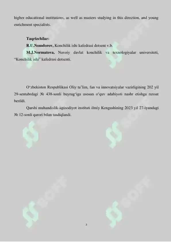 Kaliy rudalarini qazib olish va qayta ishlash 3