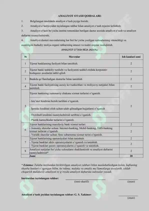 Aloqabank amaliyot hisoboti 3 kurs 3