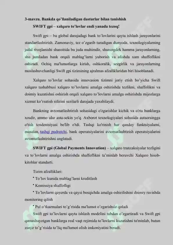 Aloqabank amaliyot hisoboti 3 kurs 8