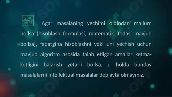 Sun’iy intellektning asosiy tushunchalari va ta’riflari 7