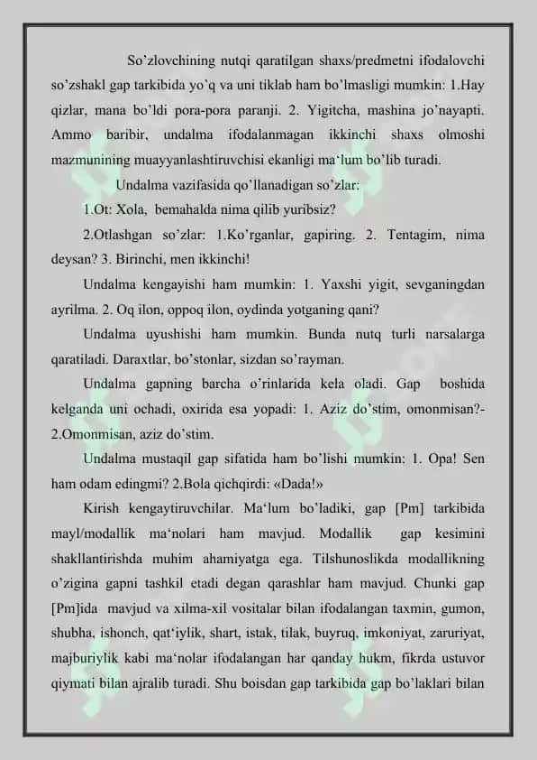 Murakkab sintaktik butunliklar 3