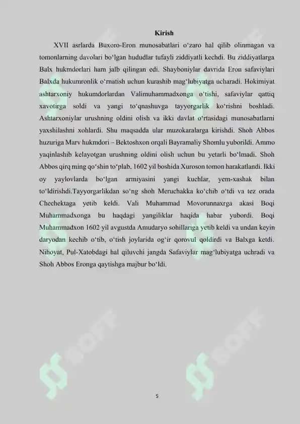 SAFAVIYLAR VA BUXORO ASHTARXONIYLARINING DIPLOMATIK ALOQALARI 5