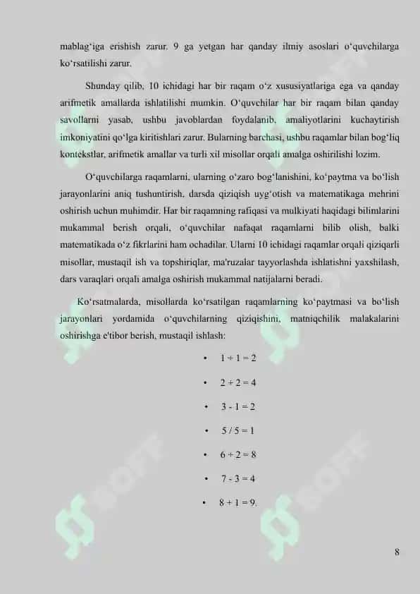 10 ichida masalalar yechish meto'dları 8