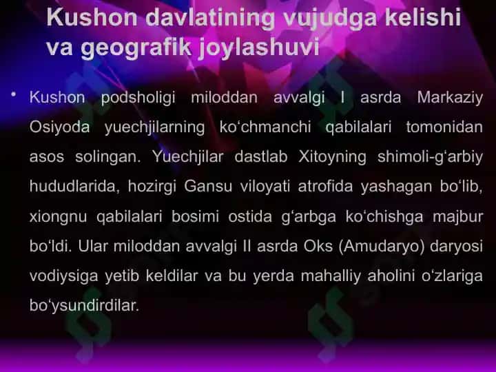 Kushon podsholigi davrida Hindiston 4