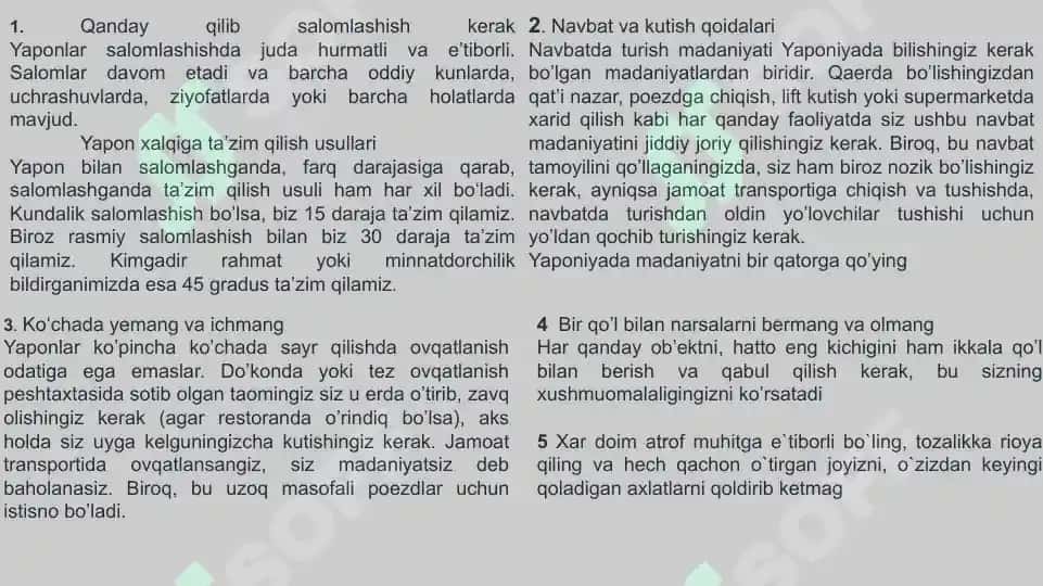 Milliy mentalitet xususiyatlari 5