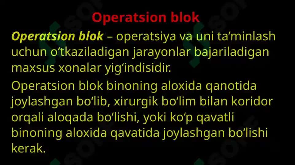 Aseptika to‘g‘risida tushuncha. Havo-tomchi infeksiyasini oldini olish usullari 2