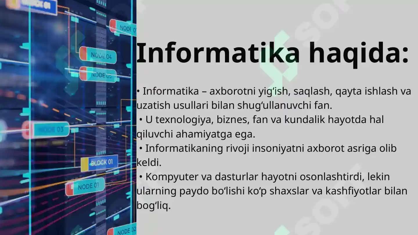 Informatika rivojiga ta’sir ko’rsatgan asosiy ixtirolar va shaxslar 3