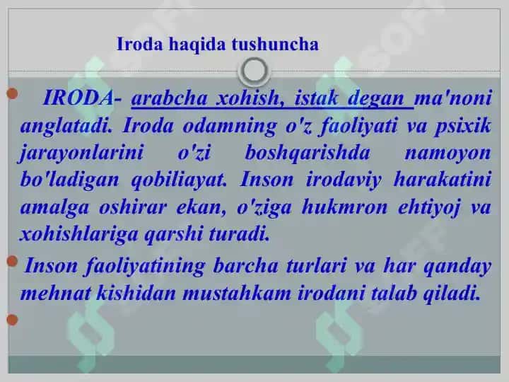 Irodaviy jarayonlar haqida umumiy tasavvurlar 3