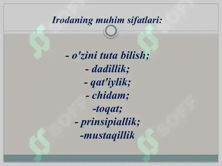 Irodaviy jarayonlar haqida umumiy tasavvurlar 4