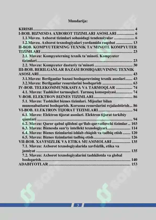 Axborot Tizimlari (O‘quv qo‘llanma) 3