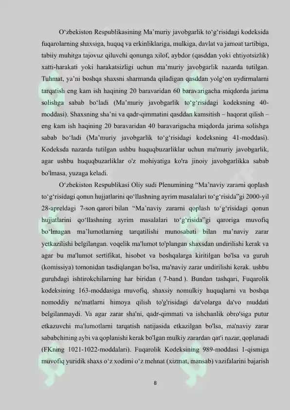 MEDIABIZNESDA INQIROZGA QARSHI CHORALAR 8
