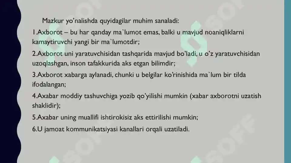 Axborotni Kodlash Usullari 3