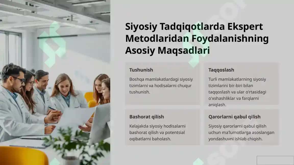 Siyosiy Tadqiqotlarda Ekspert Metodlar 4