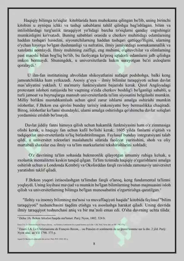 Yangi davrda Angliyada mantiq ilmi 8