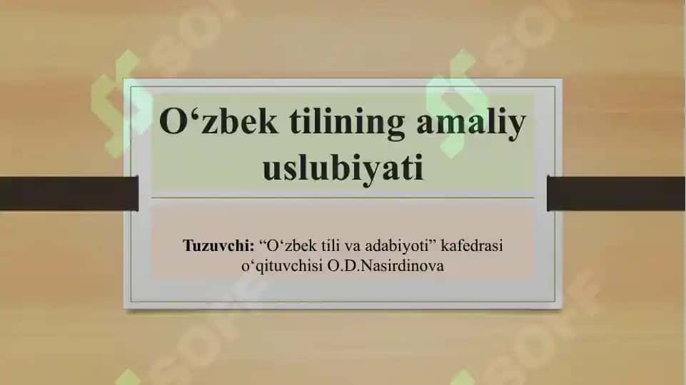 Ilmiy uslubning xususiyati va uslublari 5