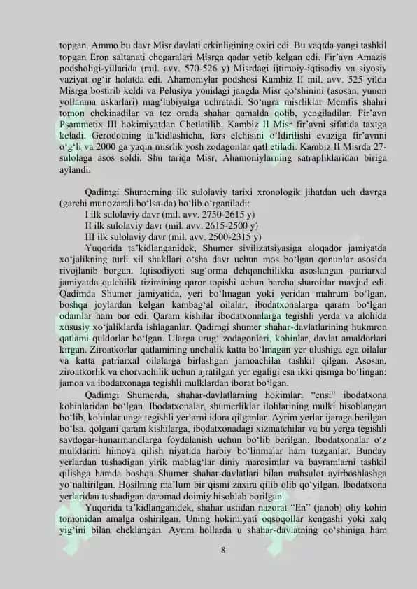 Qadimgi davr jahon siyosiy tarixiga nazar 8