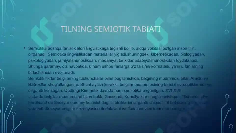 Til va uning ramzlar tizimi 4